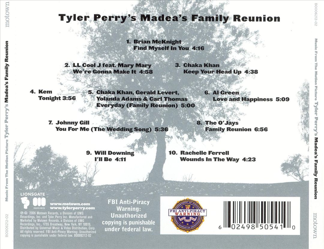Madea's Family Reunion cover art