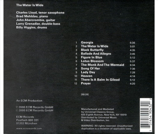 Water Is Wide cover art