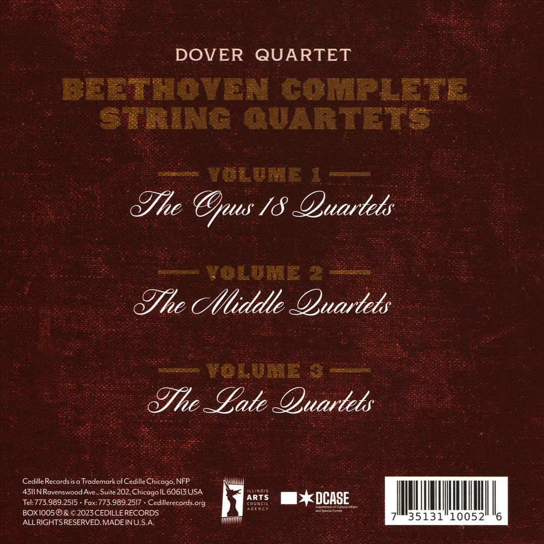 Beethoven: Complete String Quartets cover art