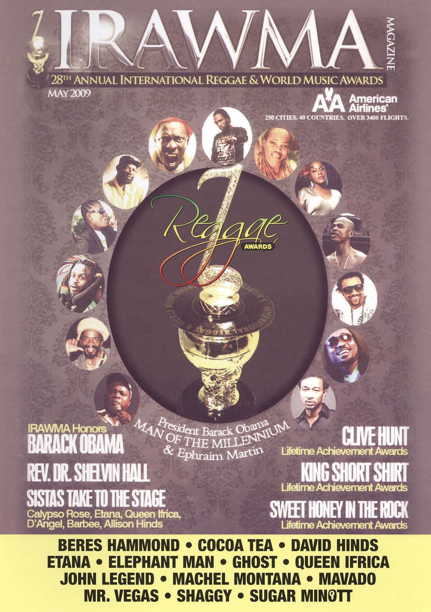 Irawma: 28th Annual International Reggae and World Music Awards cover art