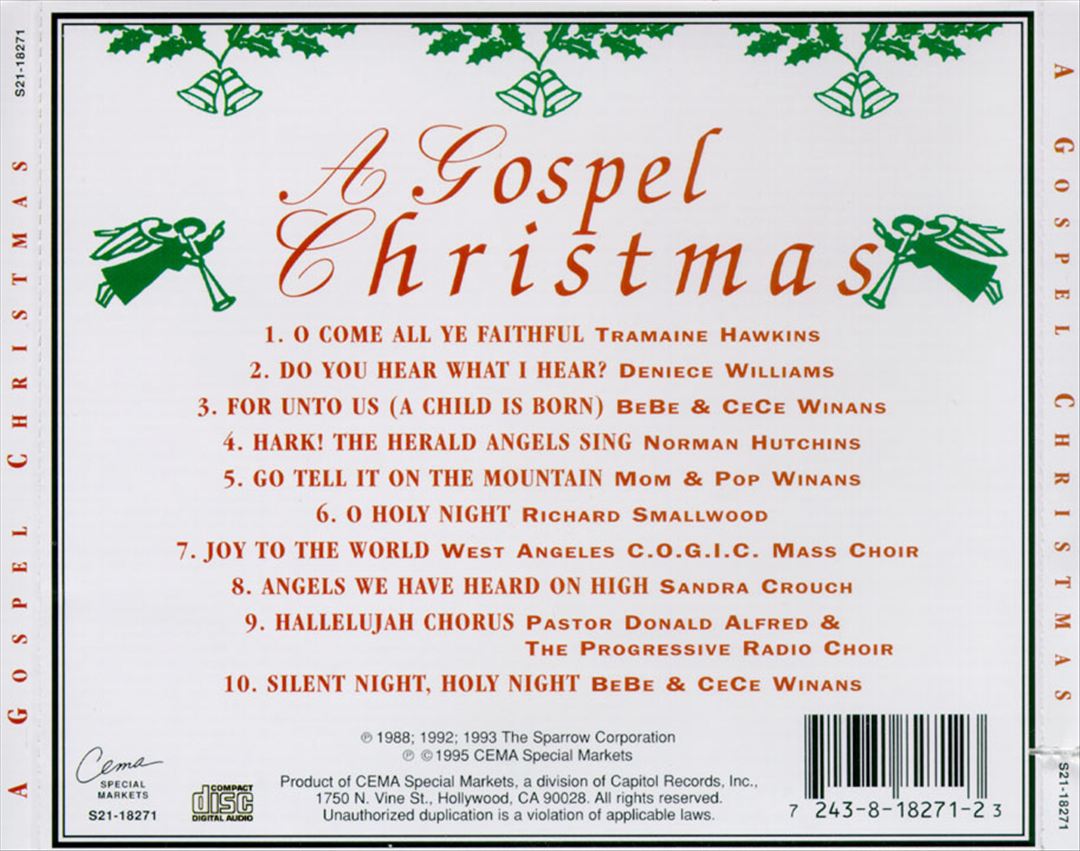 Gospel Christmas [CEMA] cover art