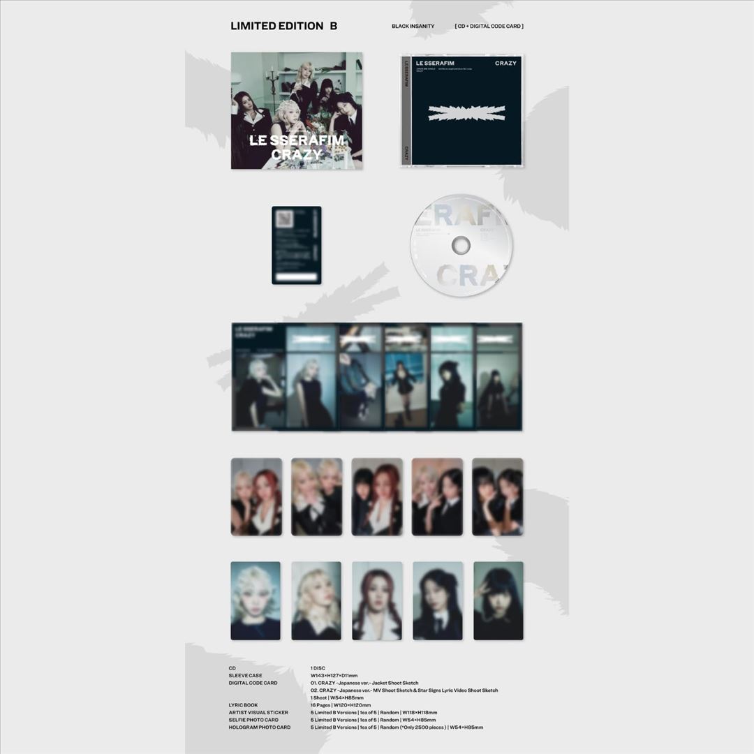 CRAZY [Limited Edition B] cover art