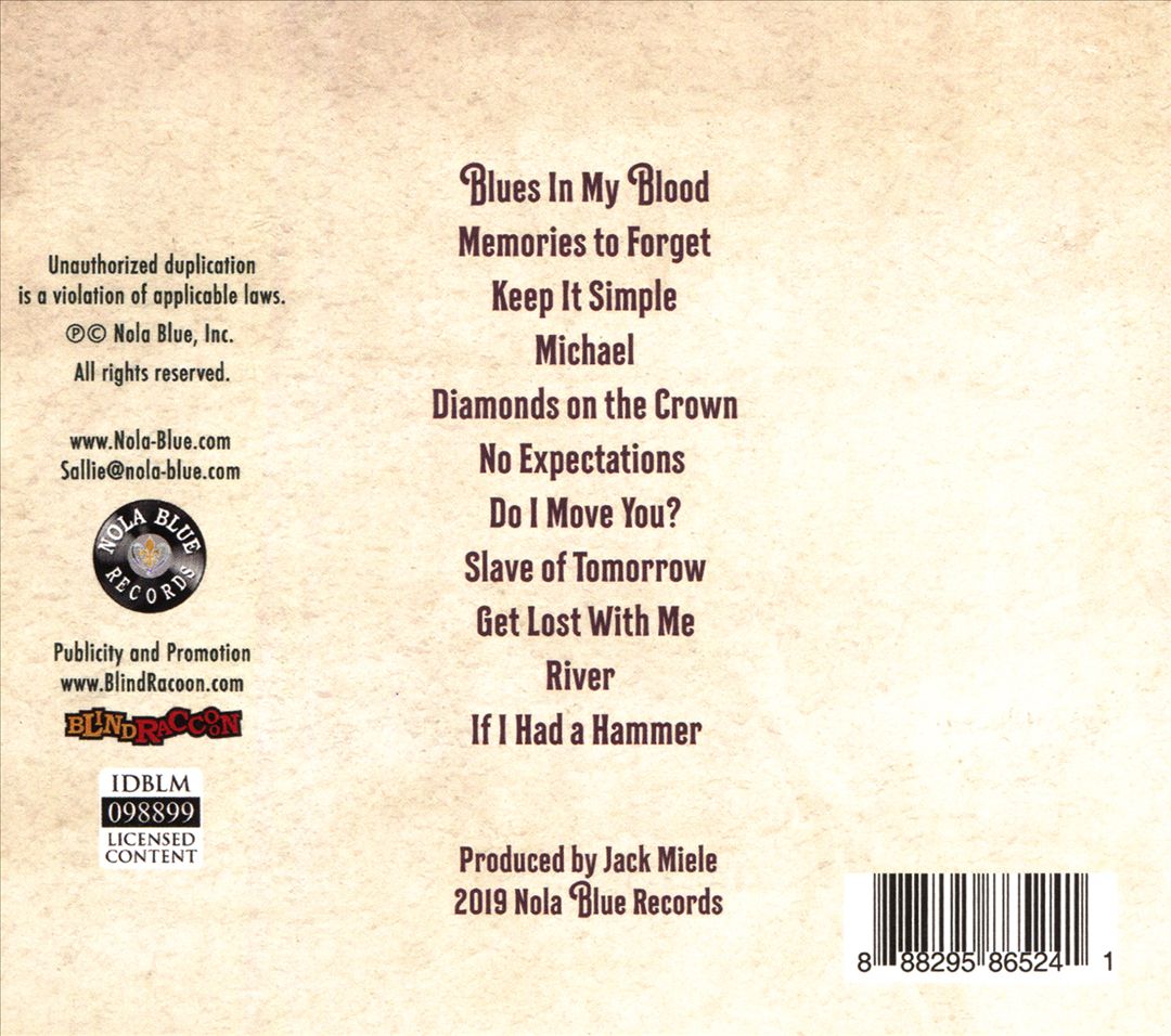 Blues In My Blood cover art