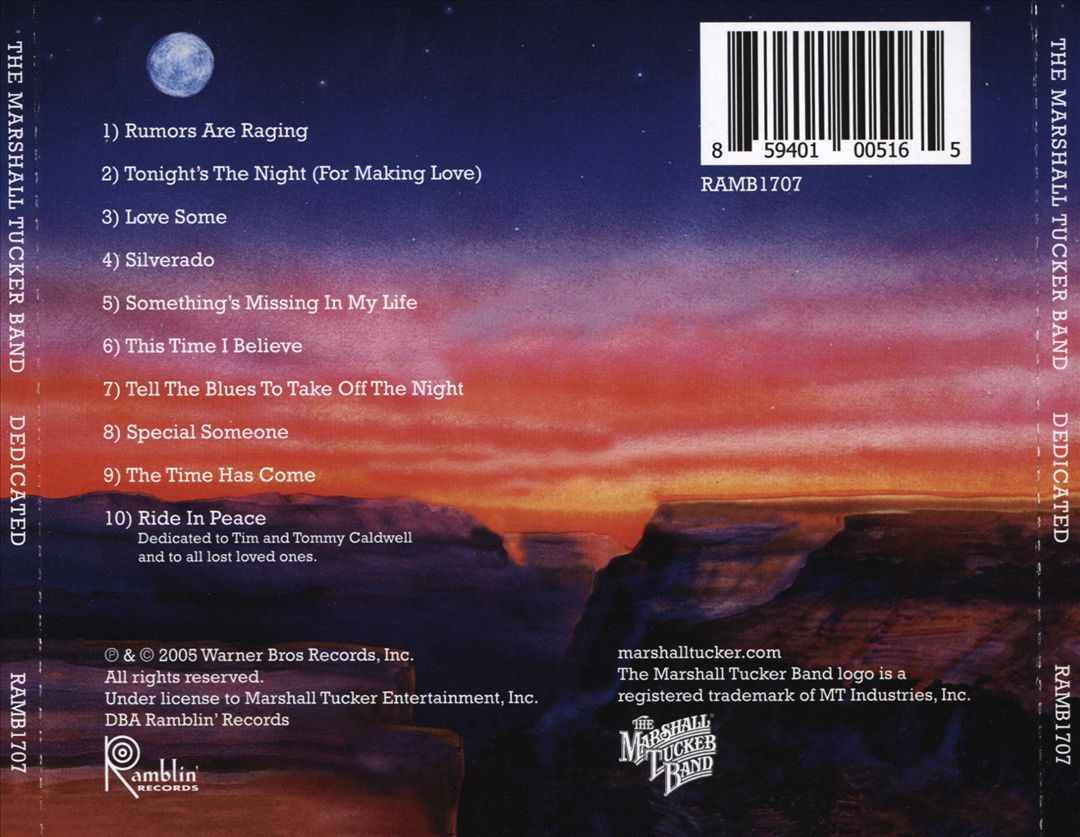 Dedicated cover art