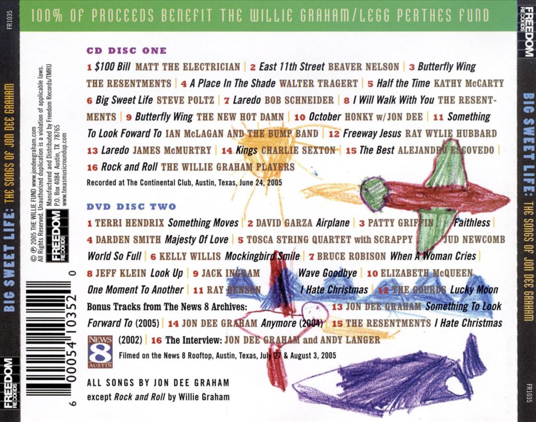 Big Sweet Life: The Songs of Jon Dee Graham cover art