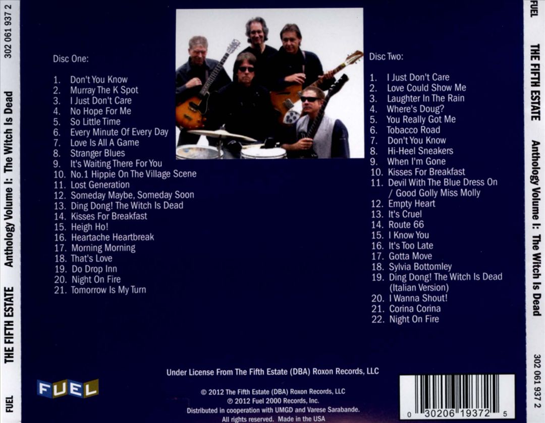 Anthology, Vol. 1: The Witch Is Dead cover art