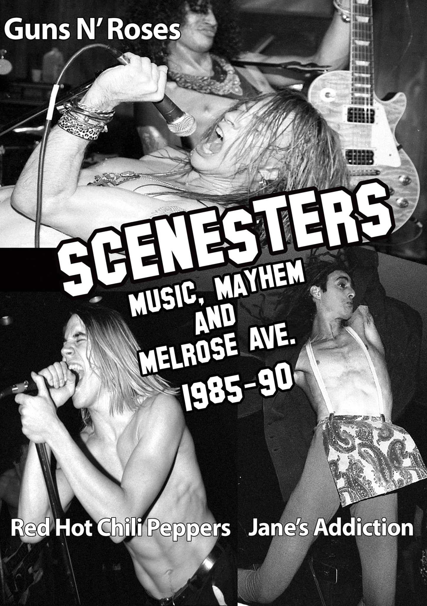 Scenesters: Music Mayhem & Melrose Ave. 1985-90 [DVD] cover art