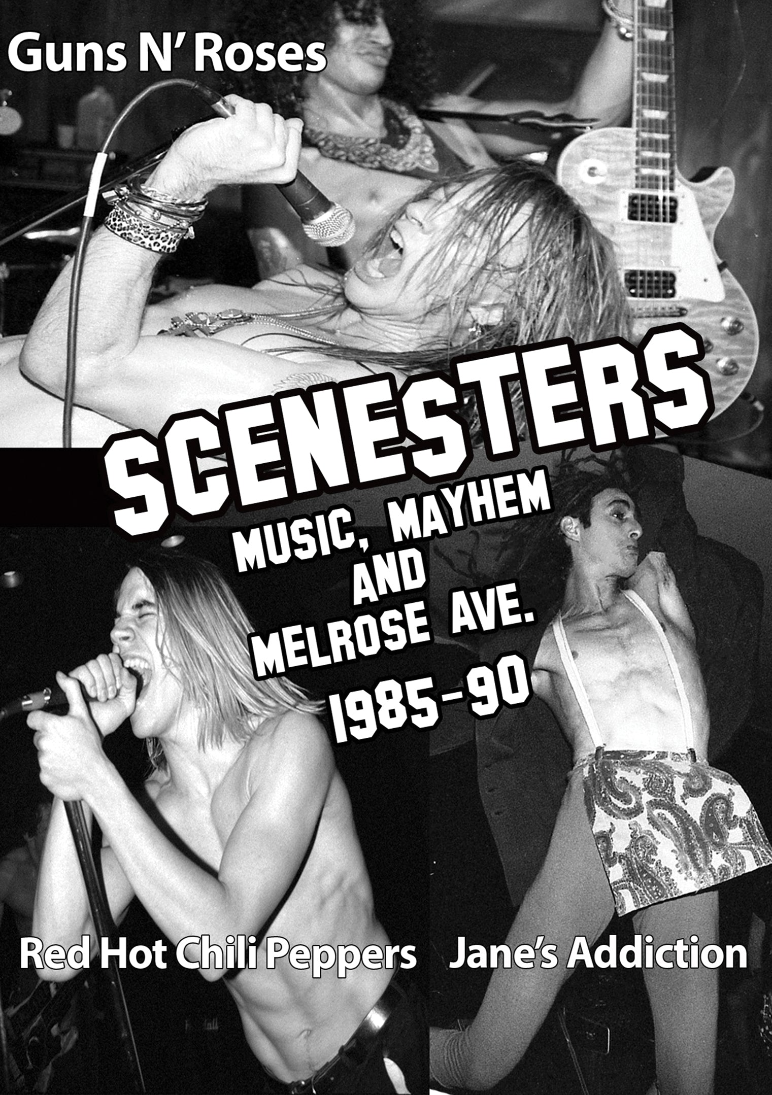 Scenesters: Music Mayhem & Melrose Ave. 1985-90 [DVD] cover art