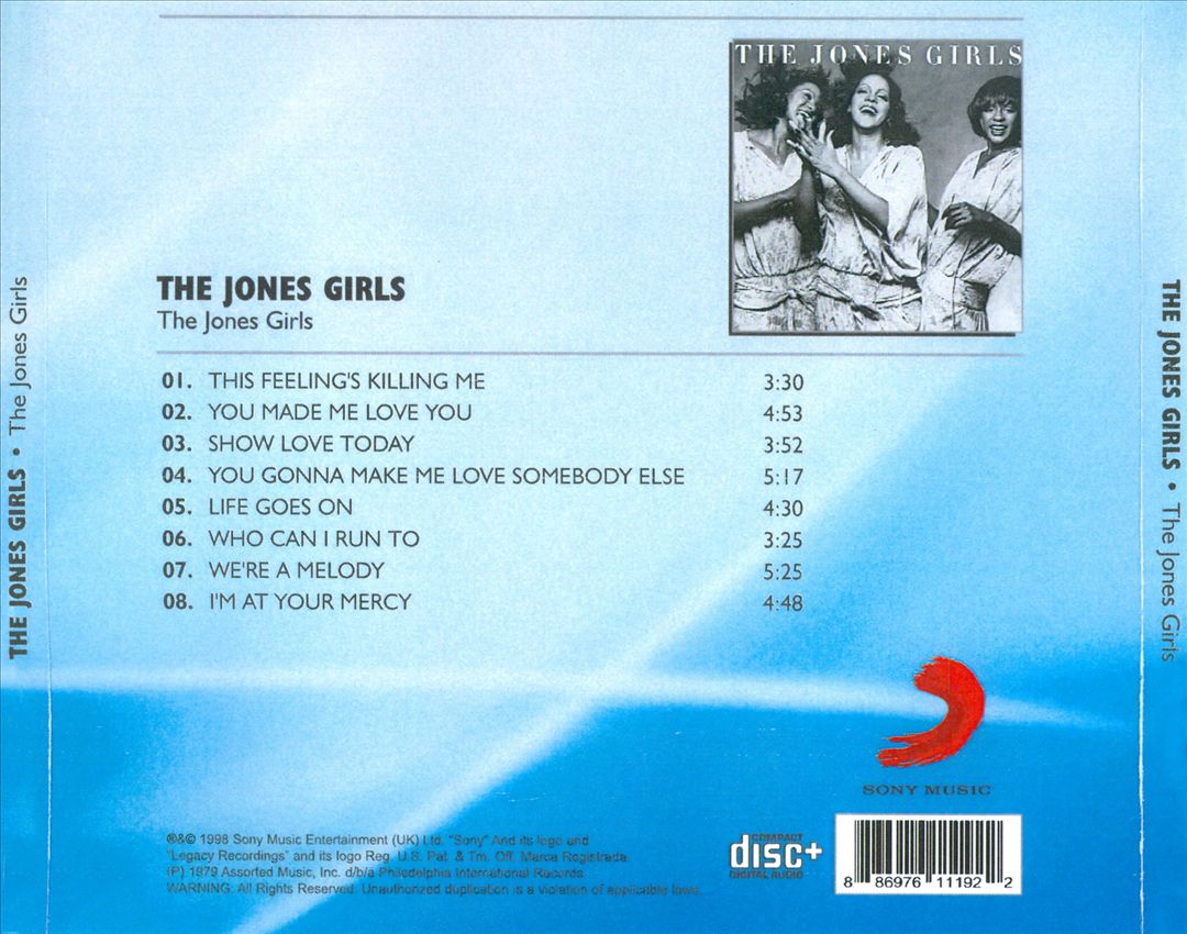 Jones Girls cover art