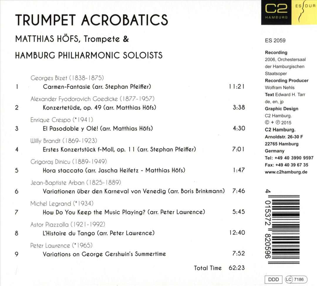 Trumpet Acrobatics cover art