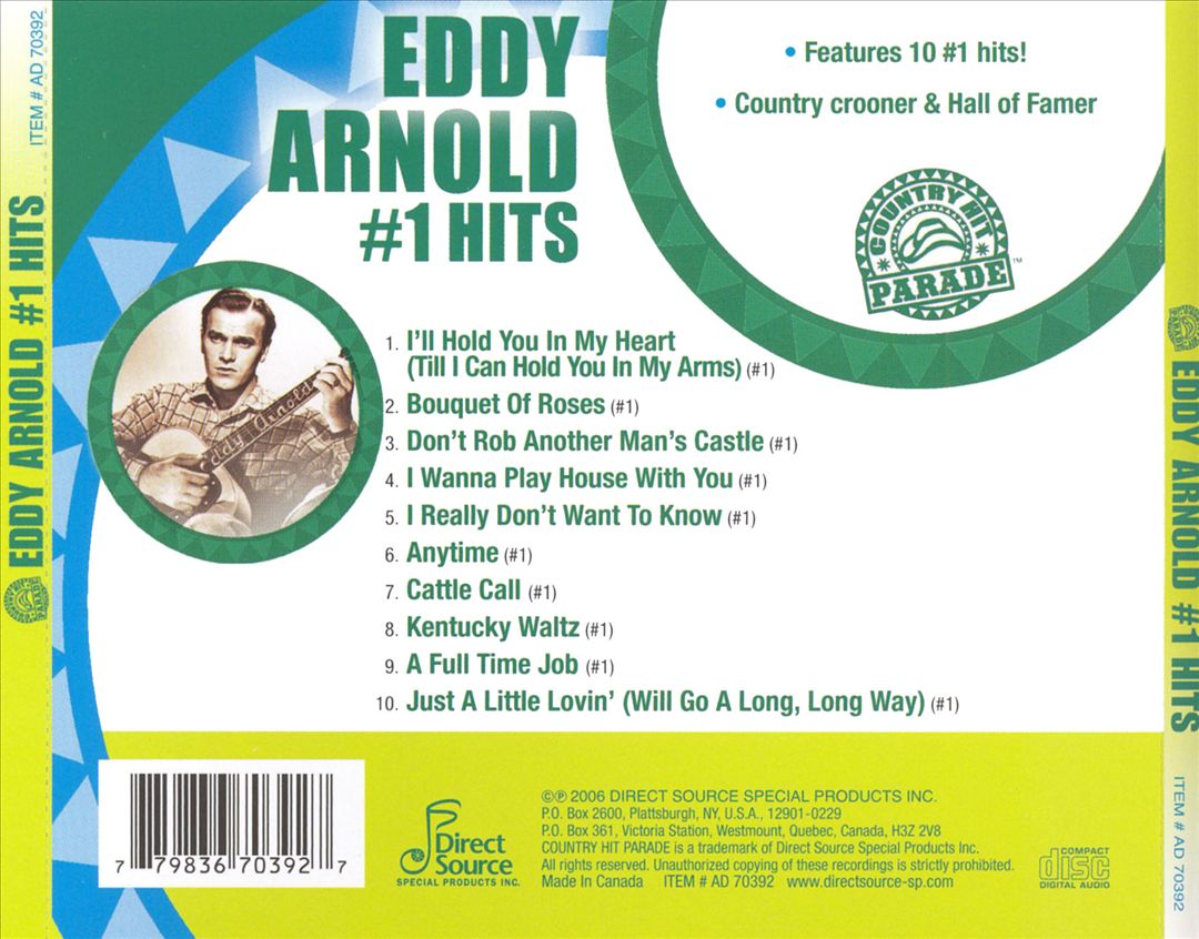 Country Hit Parade: #1 Hits cover art