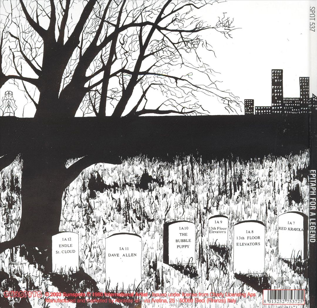 Epitaph for a Legend [Single Disc] cover art