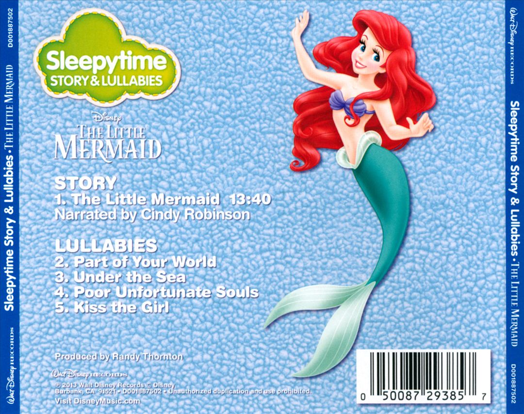 Sleepytime Story & Lullabies: The Little Mermaid cover art