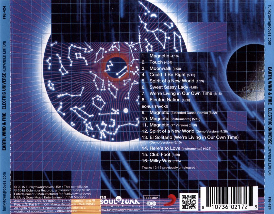 Electric Universe [Bonus Tracks] cover art