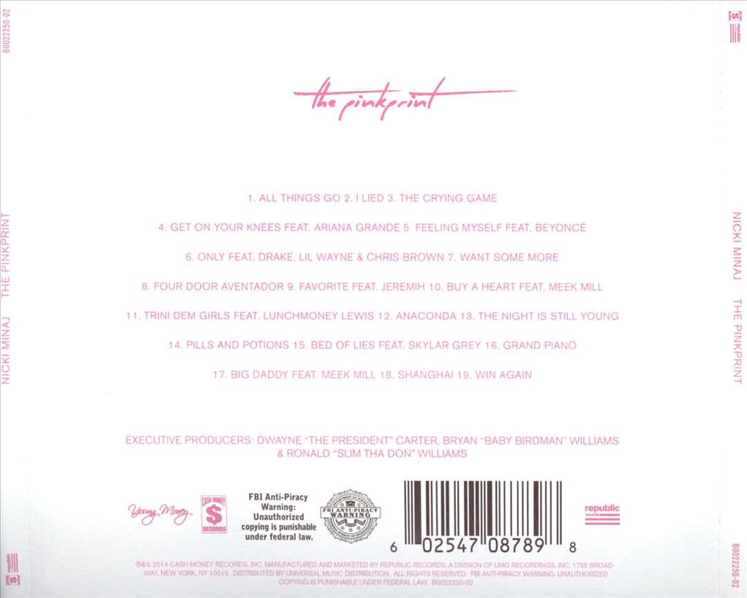 Pinkprint [Deluxe Edition] cover art