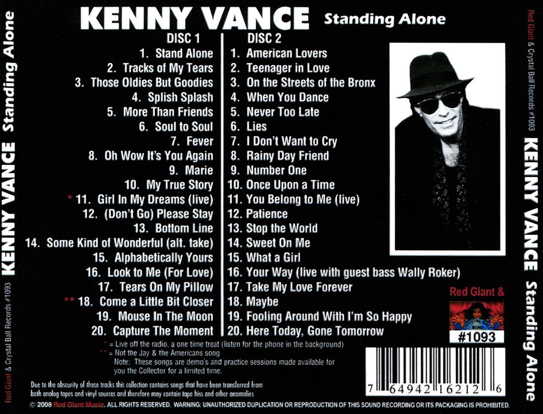 Standing Alone cover art