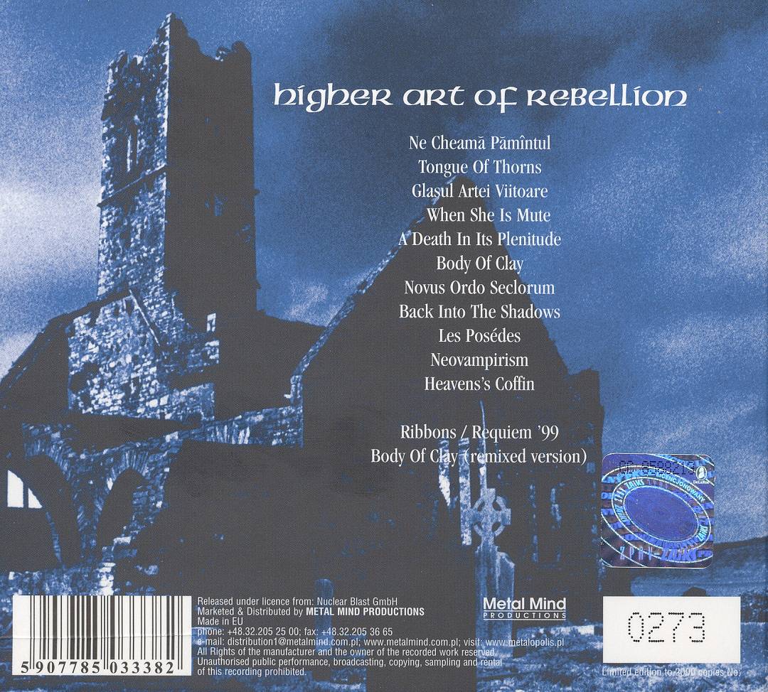 Higher Art of Rebellion [Bonus Tracks] cover art