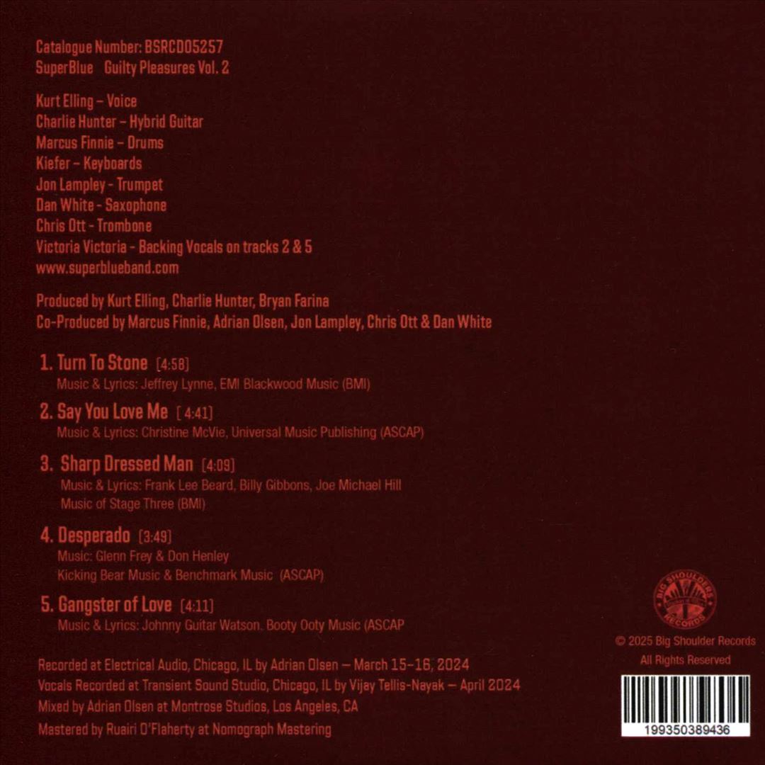 SuperBlue: Guilty Pleasures, Vol. 2 cover art