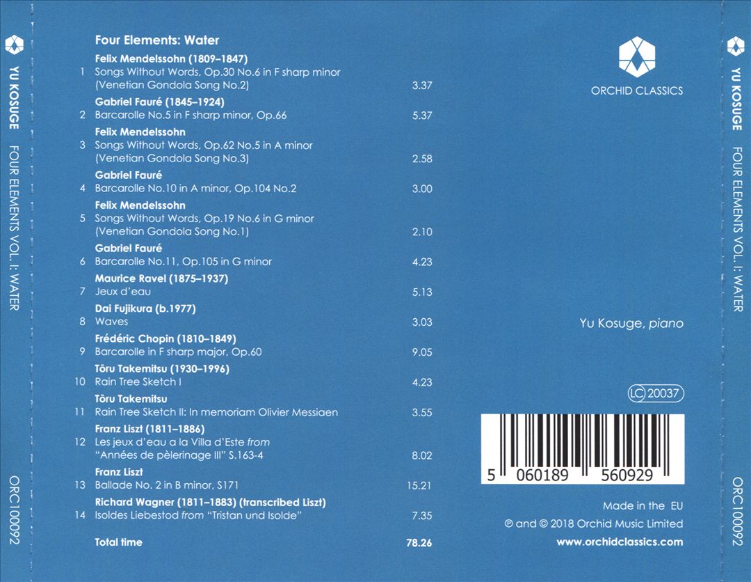 Four Elements, Vol 1: Water cover art