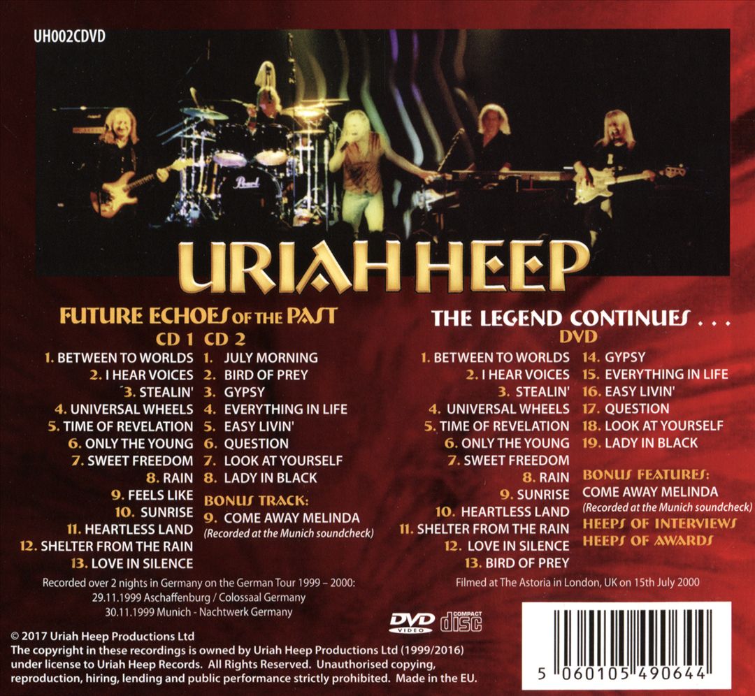 Future Echoes of the Past [CD/DVD] cover art