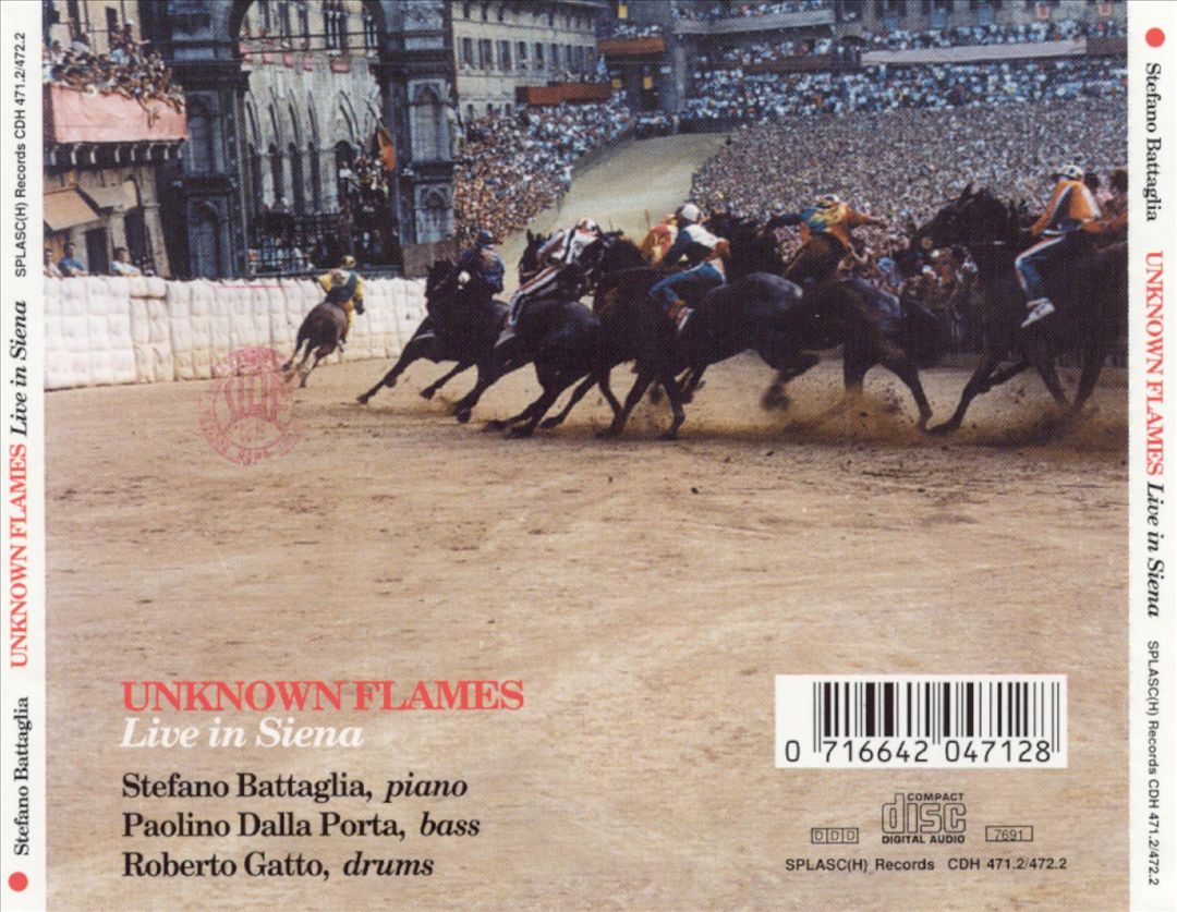 Unknown Flames: Live in Siena cover art