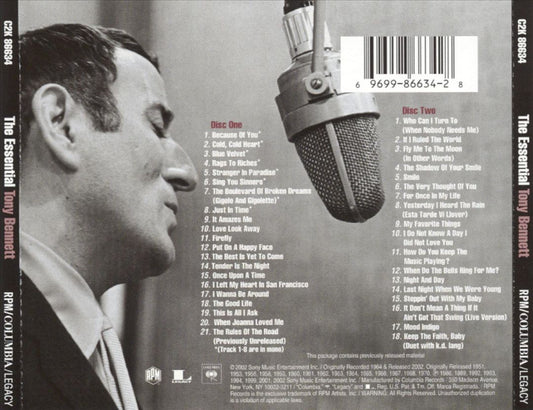 Essential Tony Bennett [Columbia/Legacy] cover art