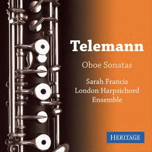Telemann: Oboe Sonatas cover art