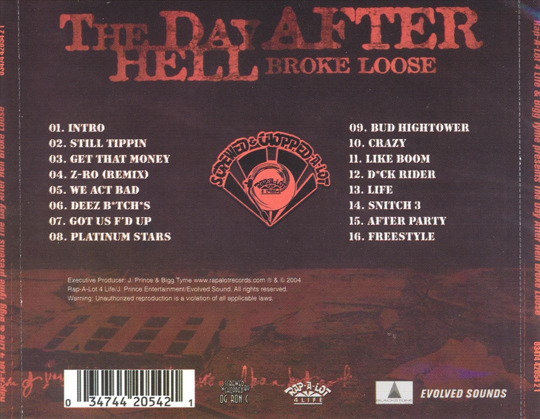 The Day After Hell Broke Loose (Screwed & Chopped) cover art