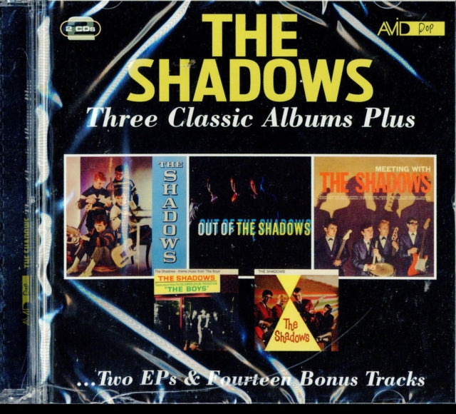 Three Classic Plus: The Shadows/Out of the Shadows/Meeting With the Shadows cover art