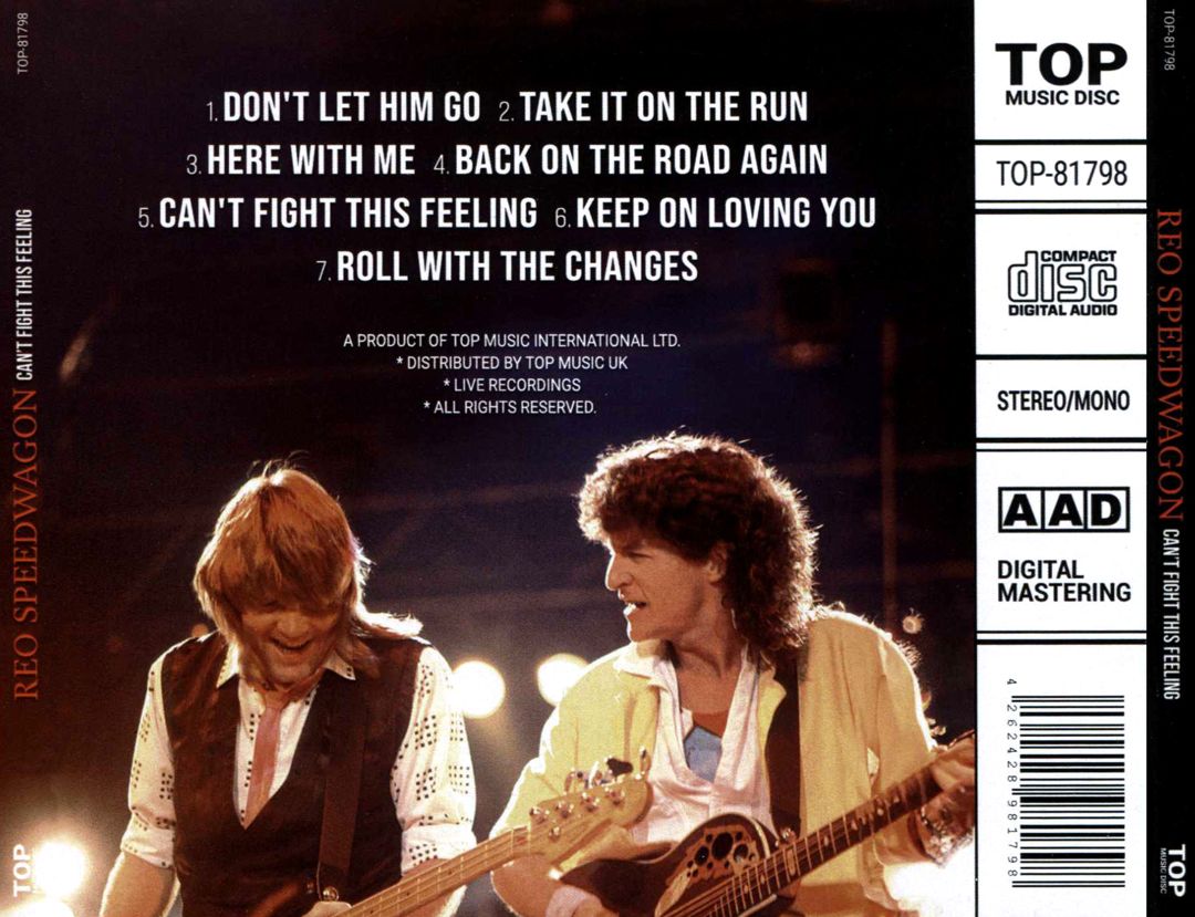 Can't Fight This Feeling: Best of the Early Years [Live] cover art