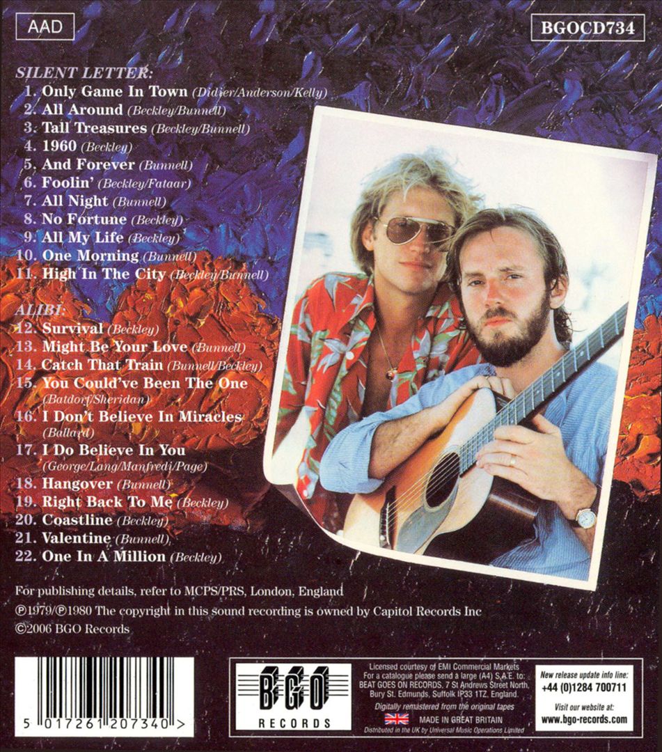 Silent Letter/Alibi cover art