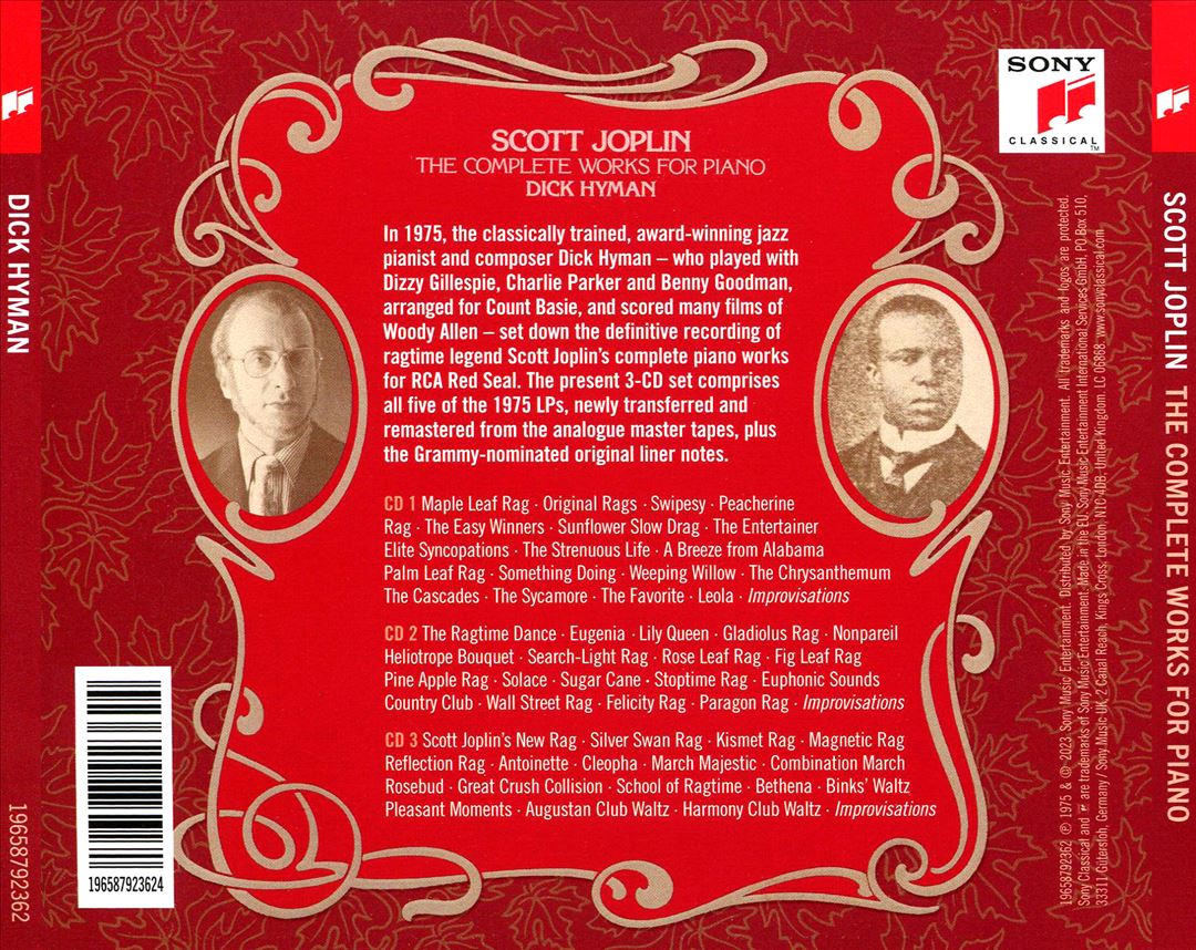 Scott Joplin: The Complete Works for Piano cover art