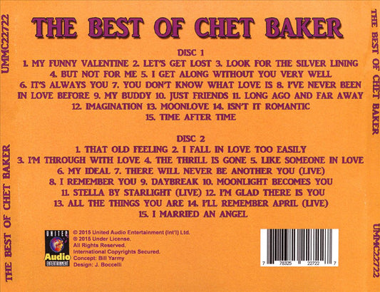 Best of Chet Baker cover art