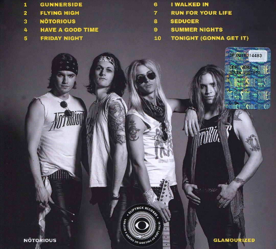 Glamorized cover art