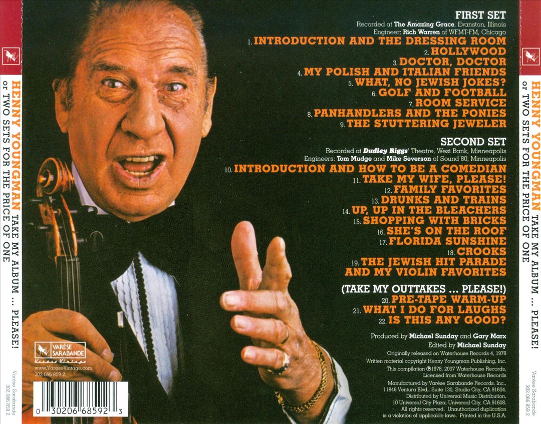Take My Album Please (Or Two Sets for the Price of One) [Bonus Tracks] cover art