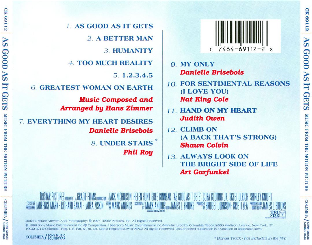 As Good as It Gets cover art