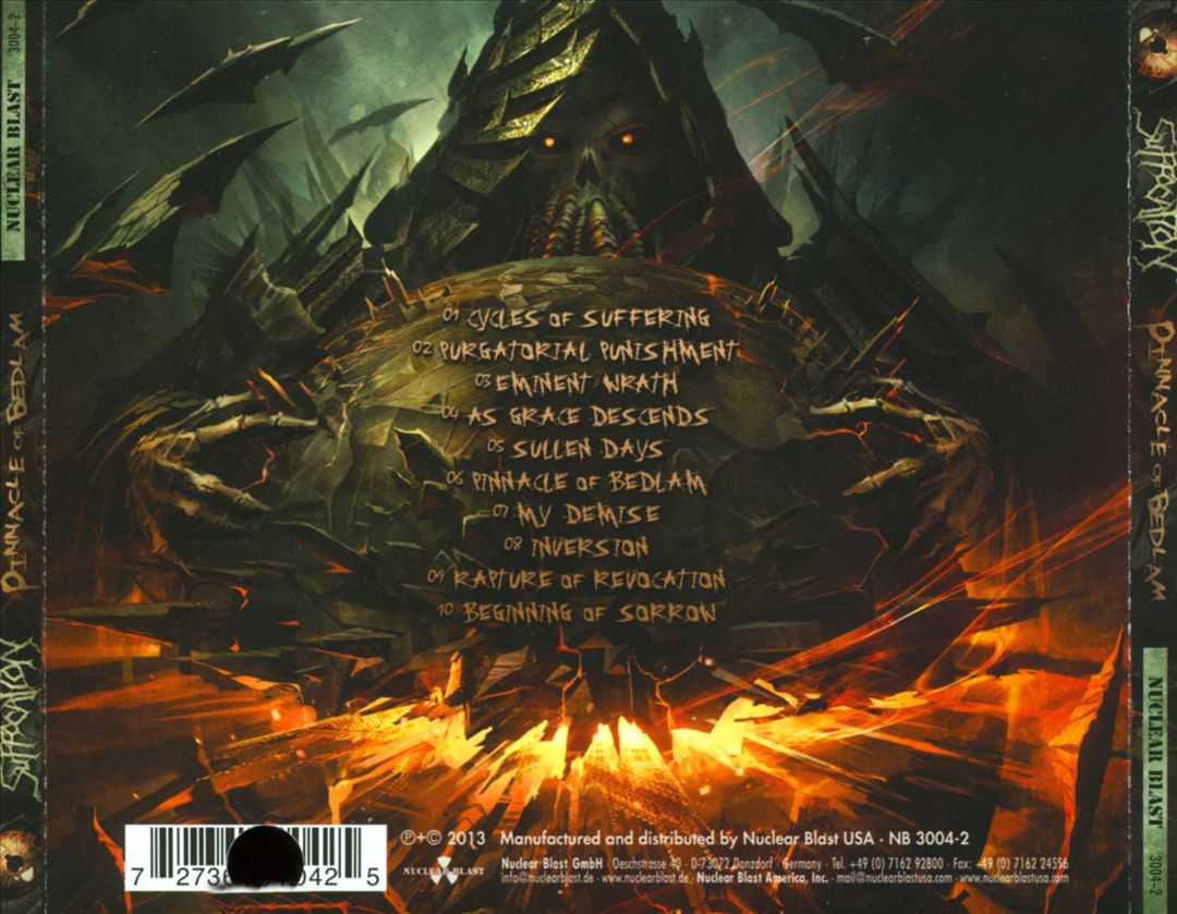 Pinnacle of Bedlam cover art