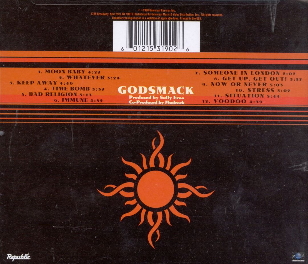 Godsmack cover art