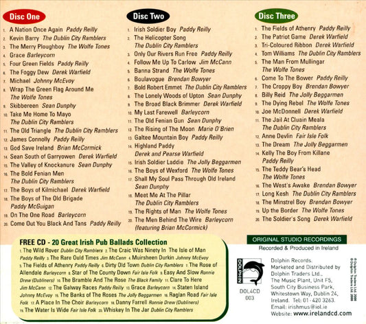 60 Greatest Irish Rebel Songs cover art
