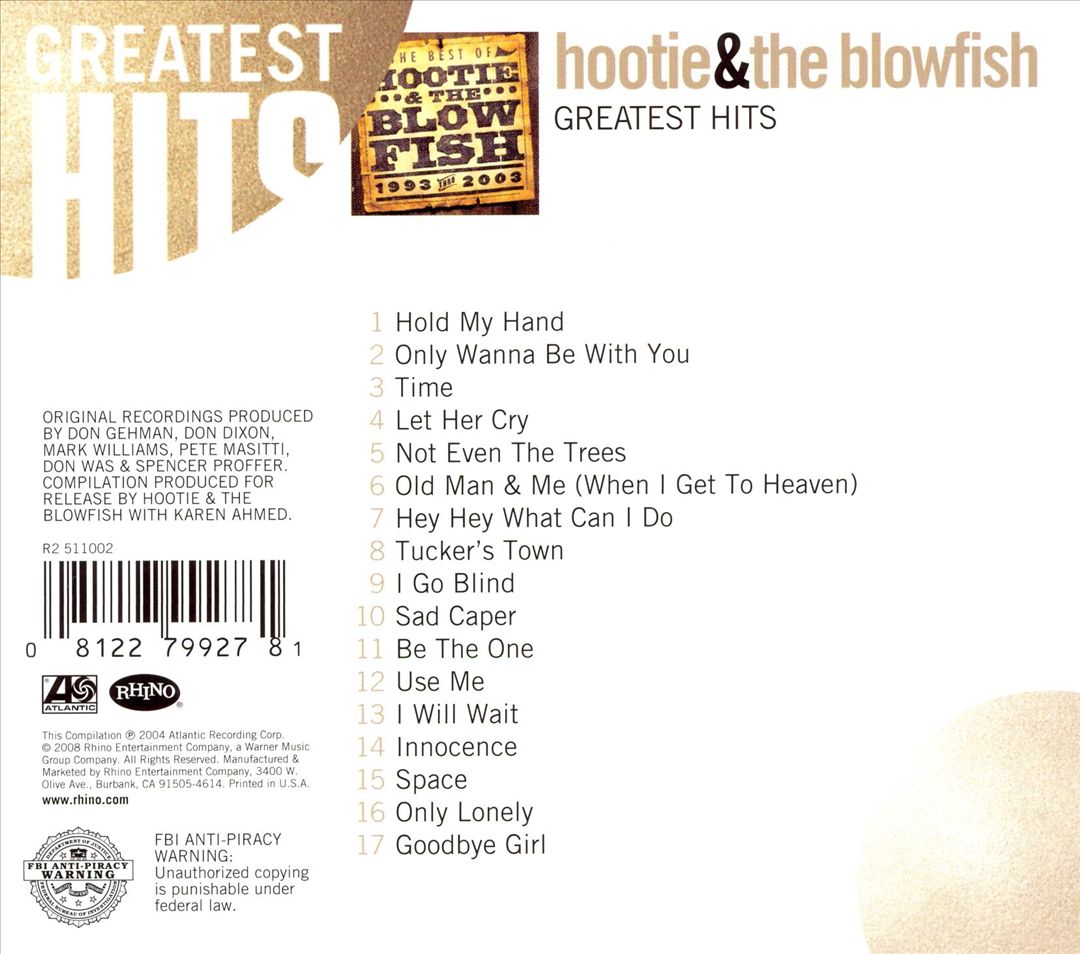 Best of Hootie & the Blowfish (1993 Thru 2003) cover art