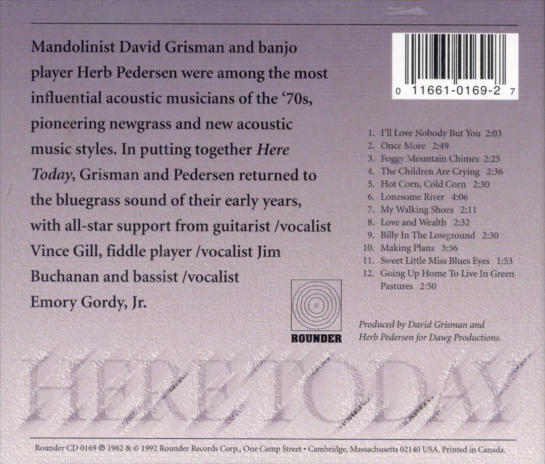 Here Today cover art