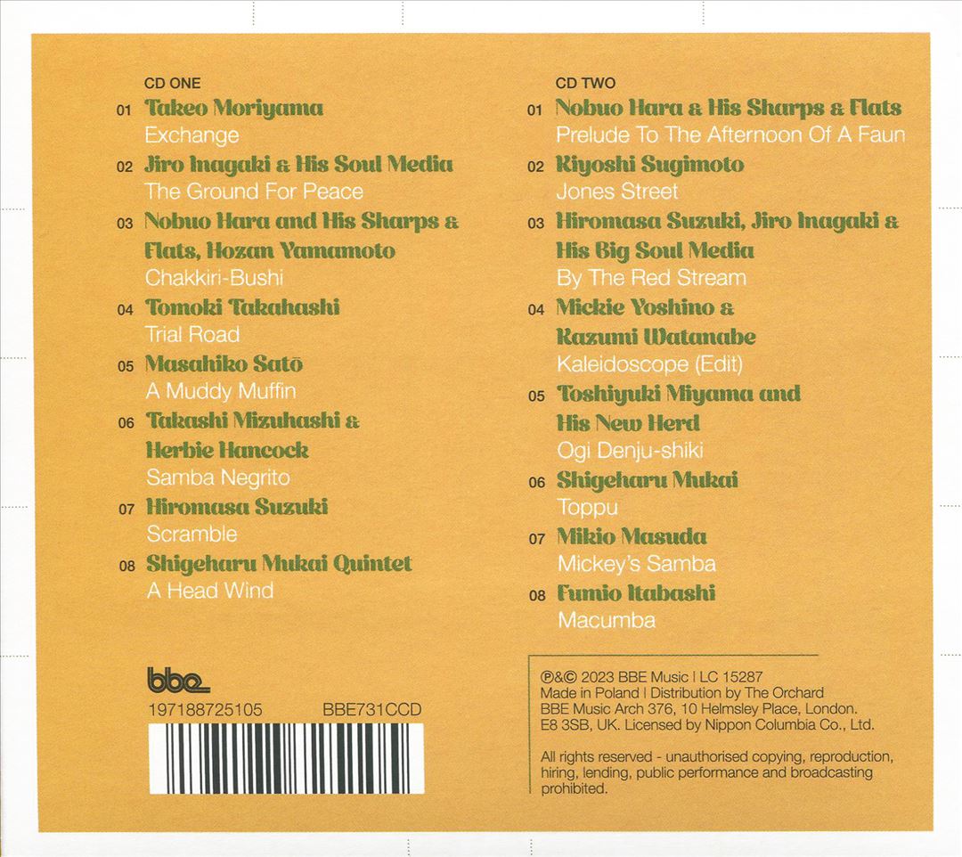 J-Jazz, Vol. 4: Deep Modern Jazz from Japan – The Nippon Columbia Label 1968-1981 cover art