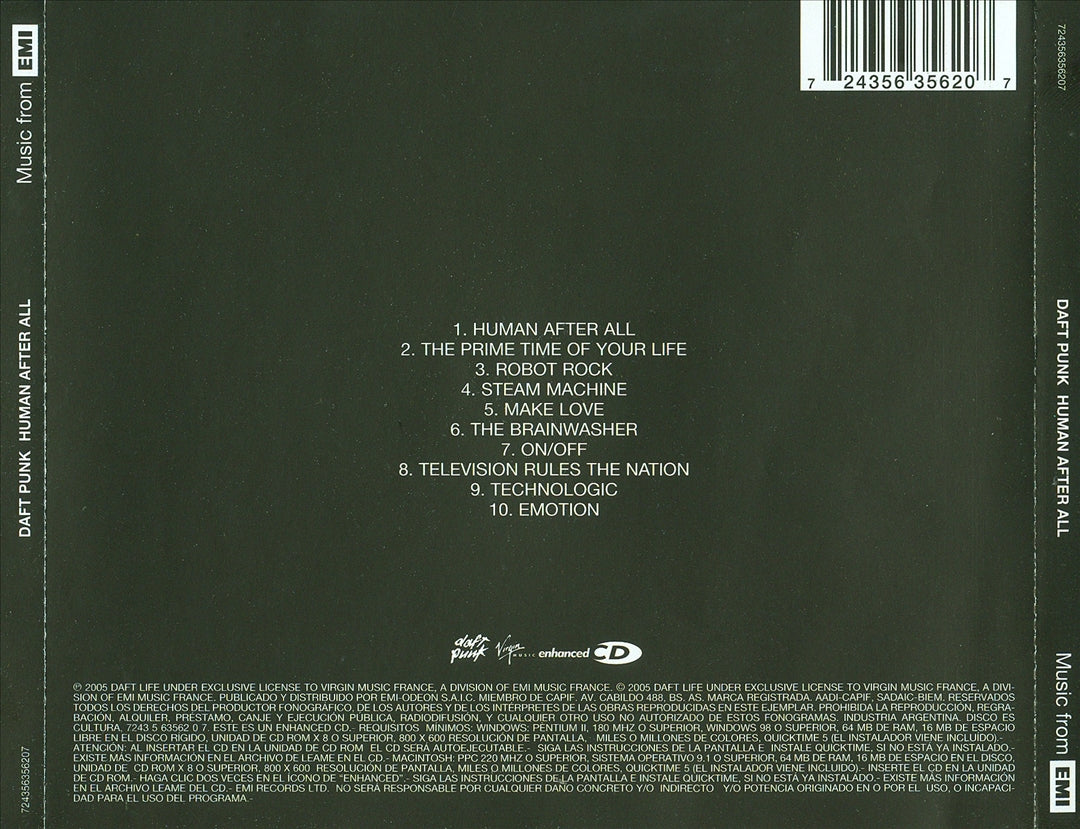 Human After All cover art