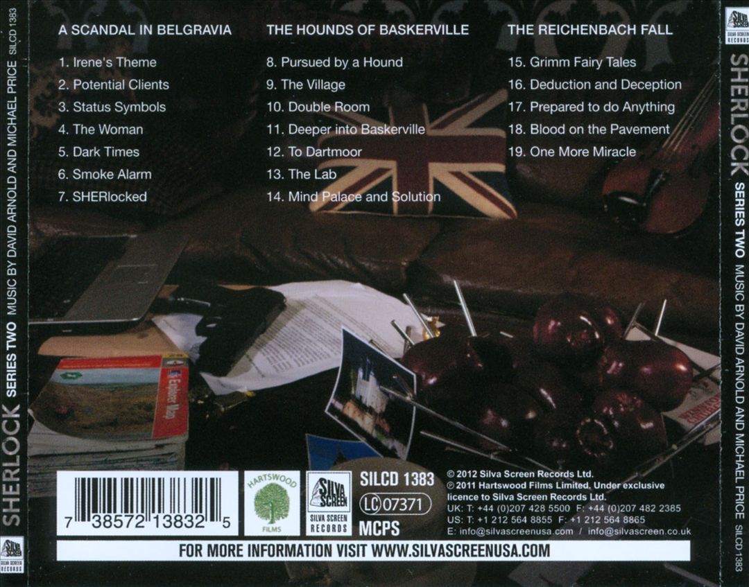 Sherlock: Music from Series Two [Original Television Soundtrack] cover art