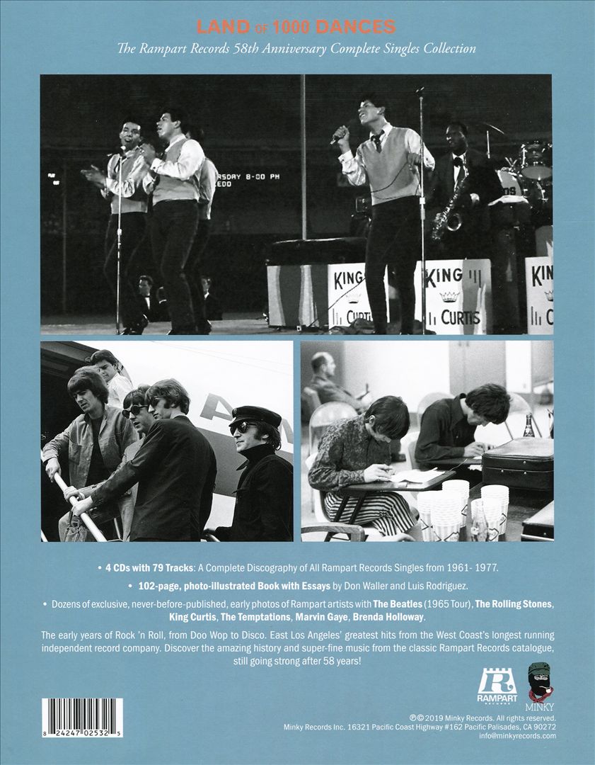 Land of 1000 Dances: The Rampart Records 58th Anniversary Complete Singles Collection cover art