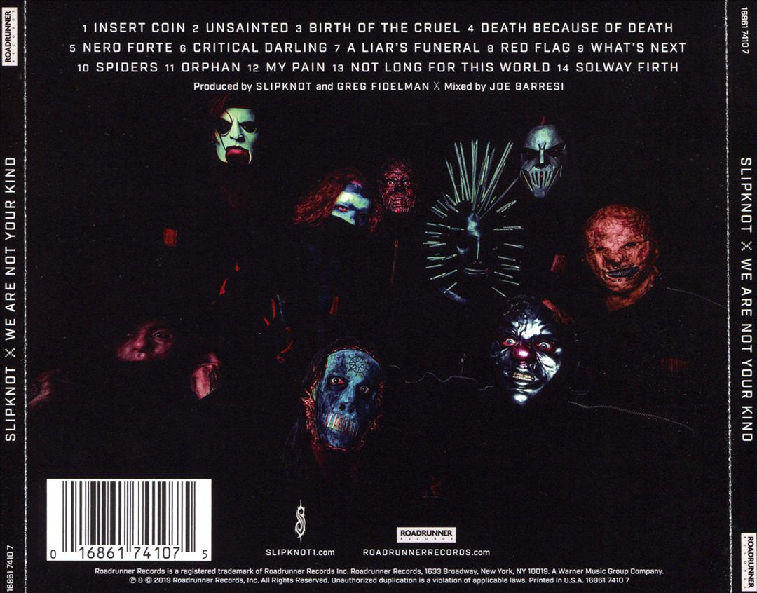 We Are Not Your Kind cover art