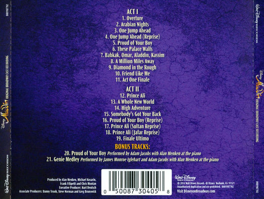 Aladdin [Original Broadway Cast] cover art