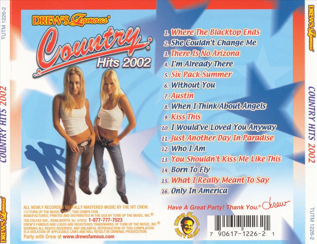 Drew's Famous Country Hits 2002 cover art
