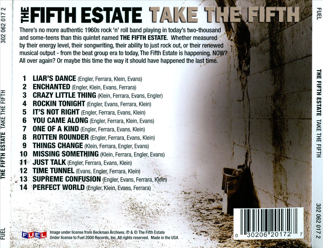 Take the Fifth cover art