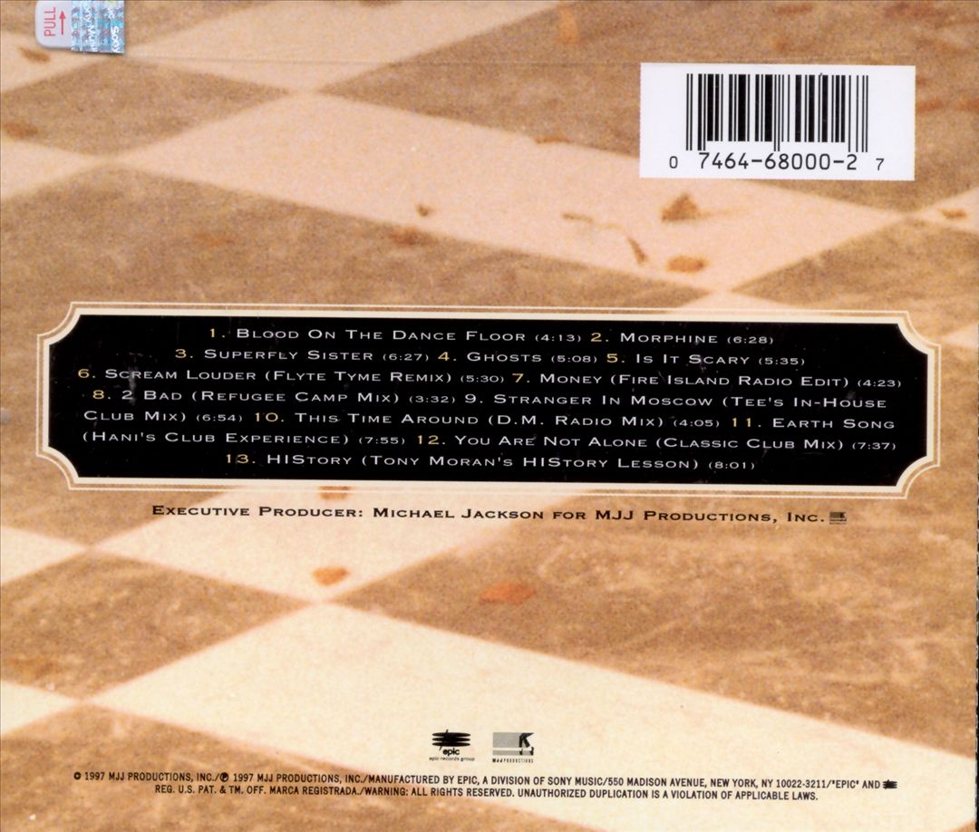 Blood on the Dance Floor: HIStory in the Mix cover art